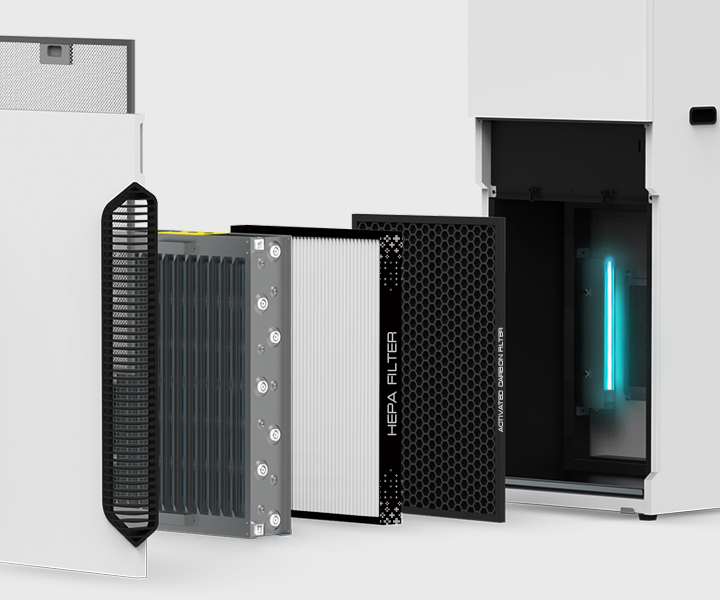 Multi-stage air purifying technologies deliver better air purification 