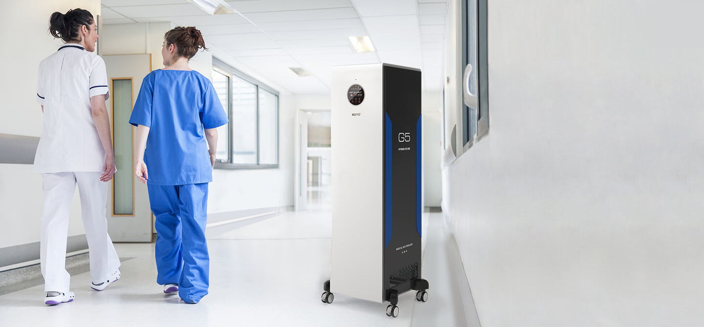 SOTO premium air purifier, ideal choice of medical professionals 