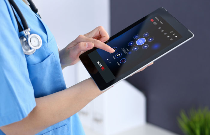 Powerful smart handheld screen operation